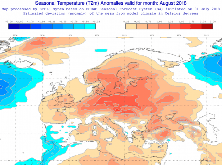 Image d'illustration pour Chaleur record en Europe du Nord 