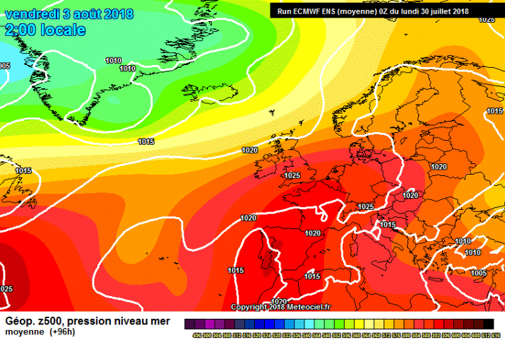 Image d'illustration pour Chaleur record en Europe du Nord 