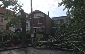 Image d'illustration pour Chaleur à l'Est attisant de violents orages