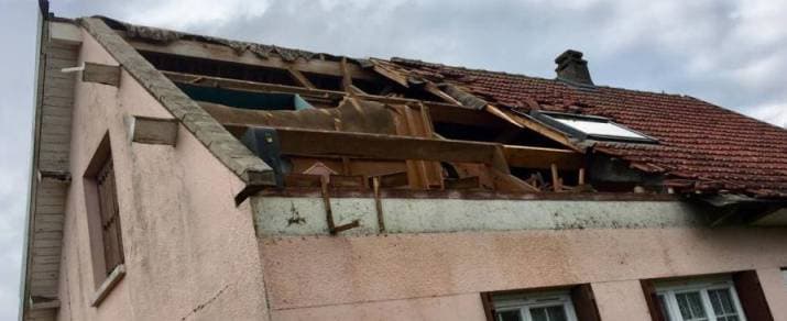 Image d'illustration pour Chaleur à l'Est attisant de violents orages