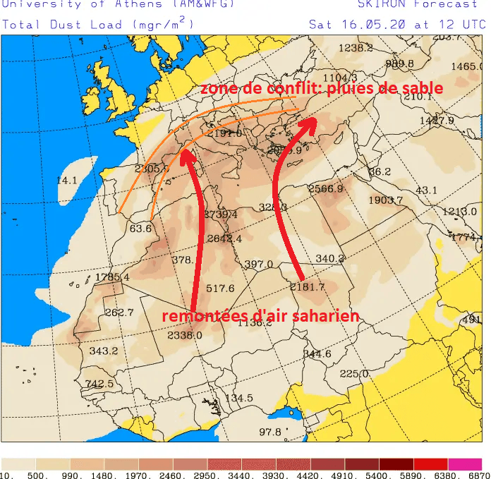 Image d'illustration pour Canicule exceptionnelle dans l'Est du Bassin méditerranéen 