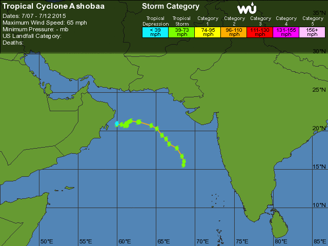 Image d'illustration pour Cyclone Ashobaa : pluies exceptionnelles et inondations sur Oman
