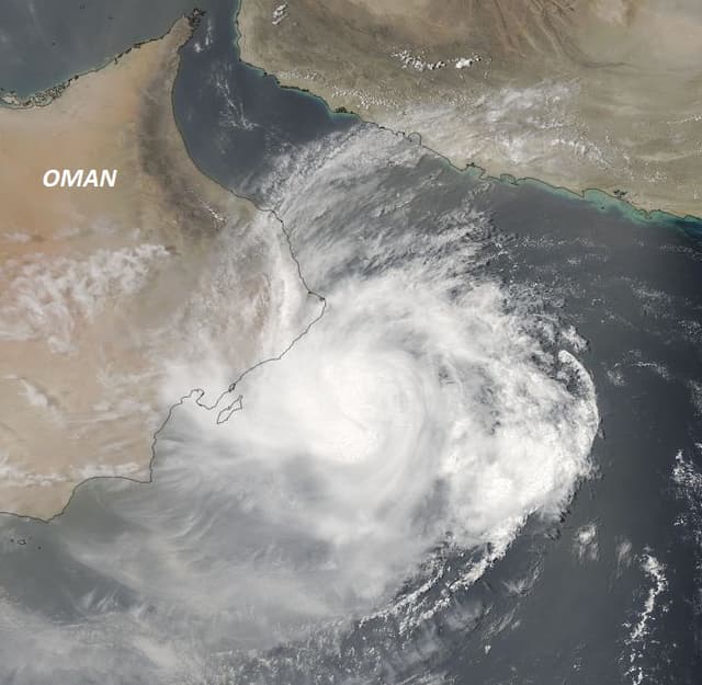 Image d'illustration pour Cyclone Ashobaa : pluies exceptionnelles et inondations sur Oman