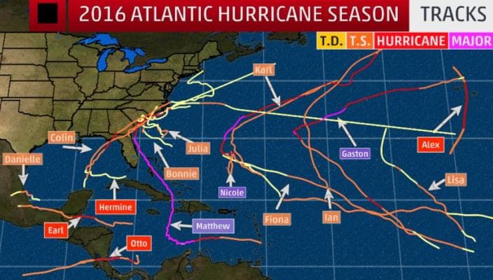 Image d'illustration pour Vers une saison cyclonique active sur l'Atlantique