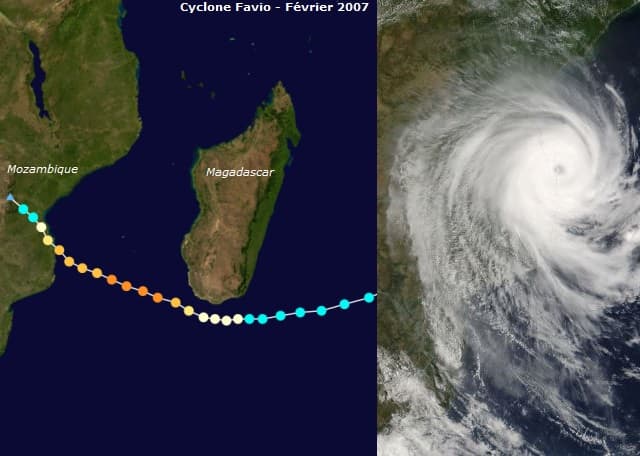 Image d'illustration pour Le cyclone Dineo impacte le Mozambique