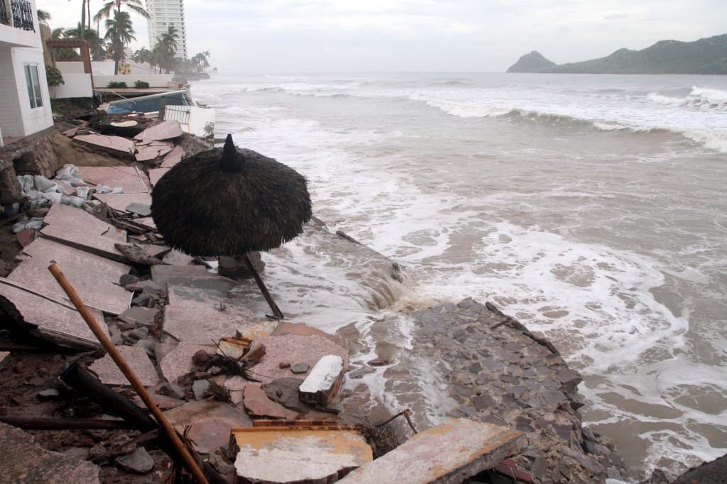 Image d'illustration pour Cyclone Norbert : dégâts au Mexique et aux Etats Unis