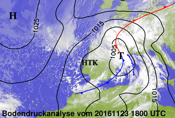 Image d'illustration pour Bilan de la dépression Queenie : pluie diuvienne & vent violent