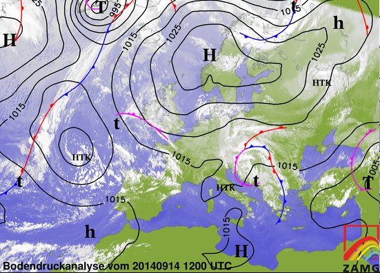 Image d'illustration pour Un dimanche encore assez estival - orages près des Pyrénées