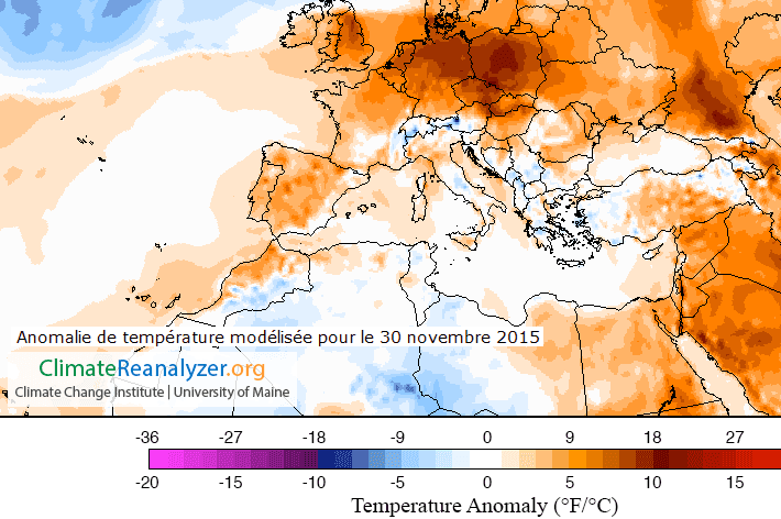 Image d'illustration pour Une parenthèse fraîche au sein d'un novembre et d'une année 2015 très doux