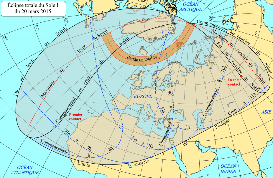 Image d'illustration pour Eclipse de soleil du 20 mars : suivi en direct ! 