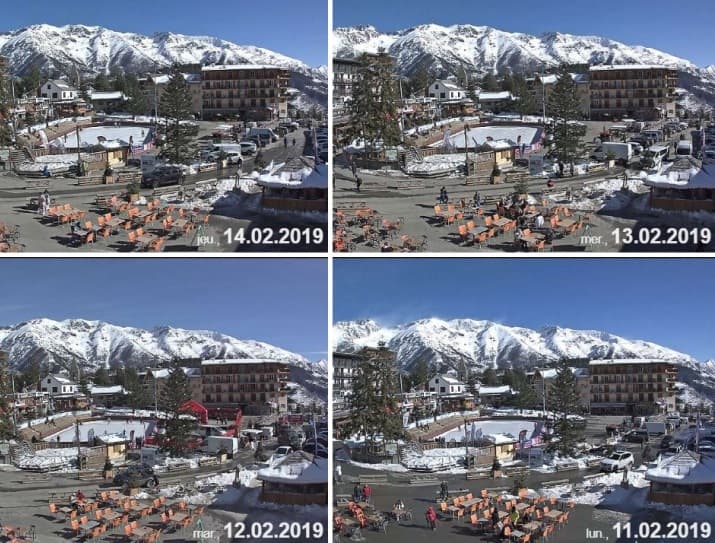 Image d'illustration pour Enneigement sur Pyrénées et Alpes & vacances de février
