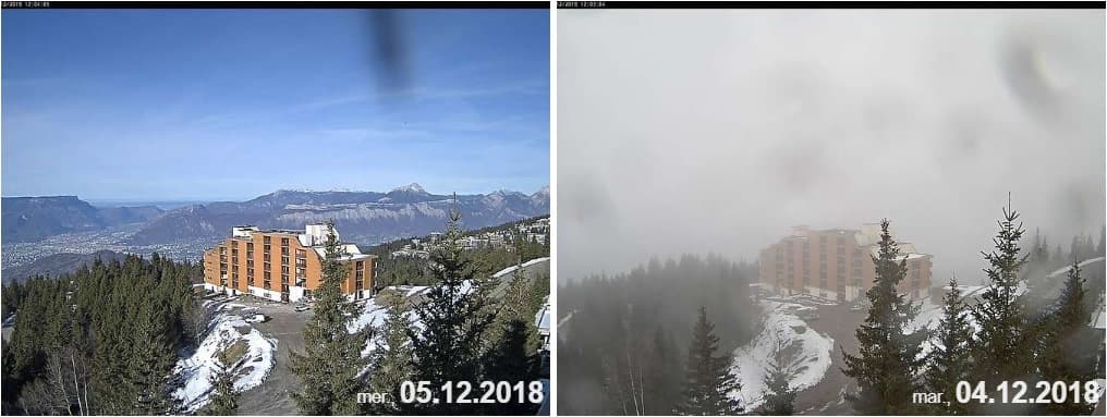 Image d'illustration pour Enneigement sur les Alpes et les Pyrénées au 5 décembre