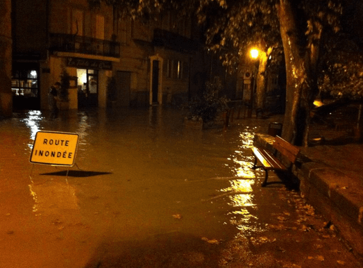 Image d'illustration pour Orages stationnaires, crues et inondations sur l'Hérault et le Gard (4 morts)