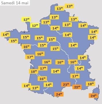Image d'illustration pour Baisse sensible des température et risque de gel pour la Pentecôte