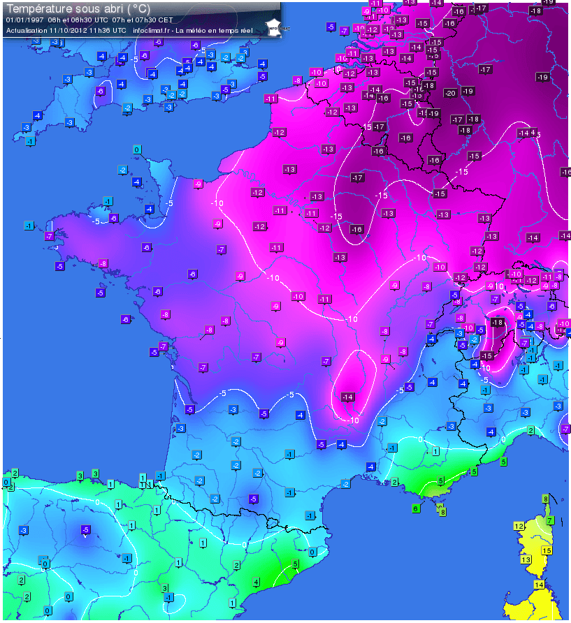 Image d'illustration pour Histoire : le jour de l'An en météo
