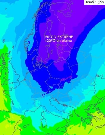 Image d'illustration pour Froid, neige et verglas en fin de semaine