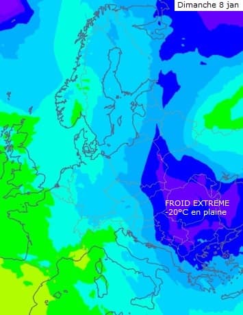 Image d'illustration pour Froid, neige et verglas en fin de semaine