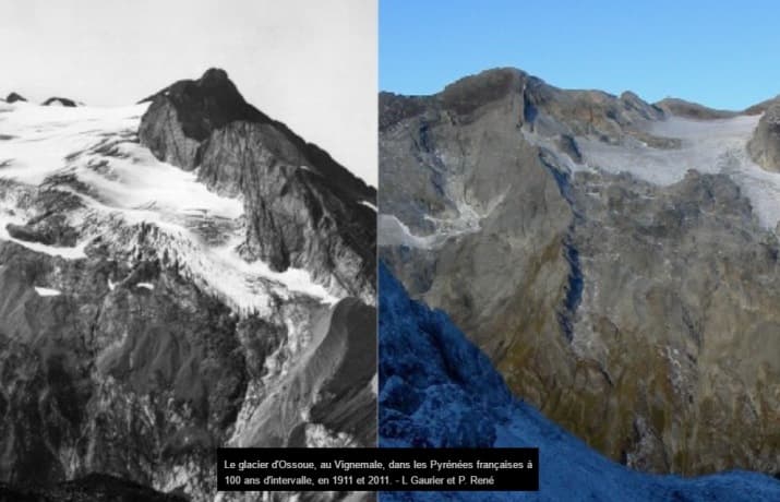 Image d'illustration pour Les glaciers des Pyrénées semblent en voie de disparition