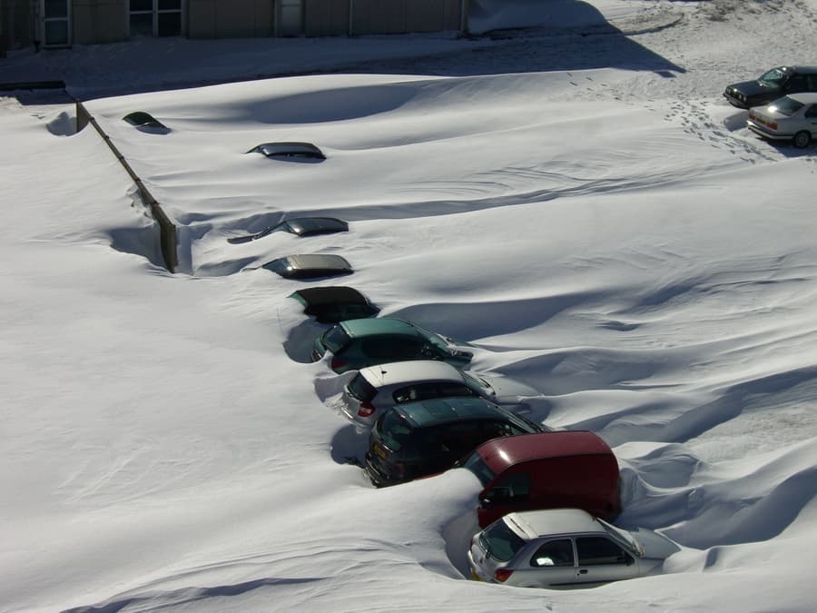 Image d'illustration pour Mars 2013 : chutes de neige exceptionnelles en Normandie 