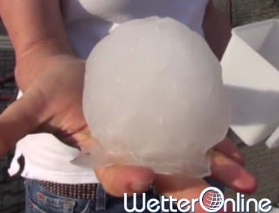 Image d'illustration pour Orages : Enorme grêlons en Allemagne - 2 morts en Suisse