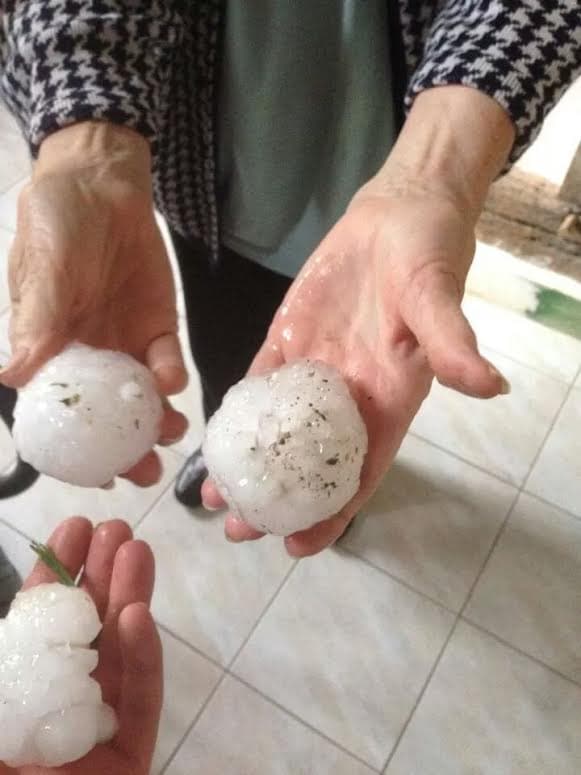 Image d'illustration pour Orage de grêle violent sur Loiret, Yonne et Aube - énormes grêlons