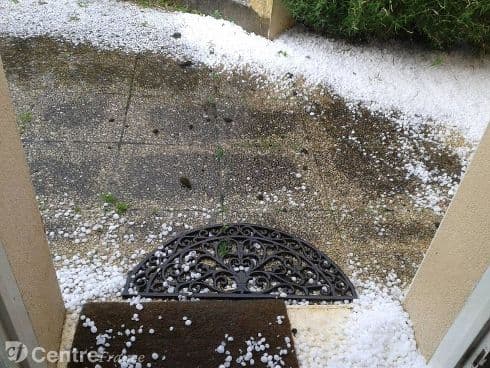 Image d'illustration pour Orage de grêle violent sur Loiret, Yonne et Aube - énormes grêlons