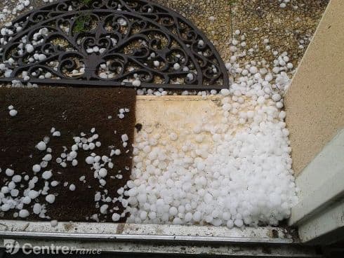 Image d'illustration pour Orage de grêle violent sur Loiret, Yonne et Aube - énormes grêlons