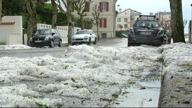 Image d'illustration pour Grêle, foudre et forte pluie : bilan des orages du 16 au 19 avril