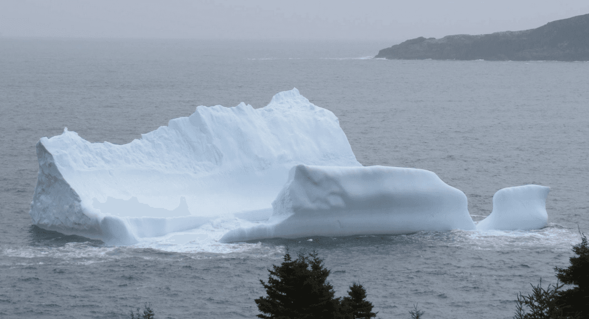 Image d'illustration pour La saison des icebergs débute sur l'Est du Canada