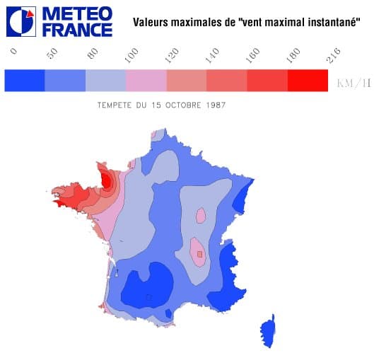 Image d'illustration pour Retour sur la tempête exceptionnelle du 16 octobre 1987