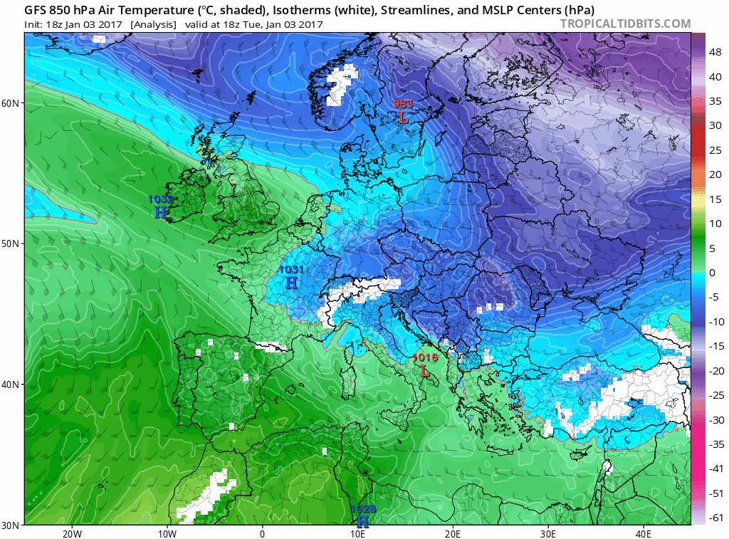 Image d'illustration pour Vague de froid massive sur l'Europe de l'Est