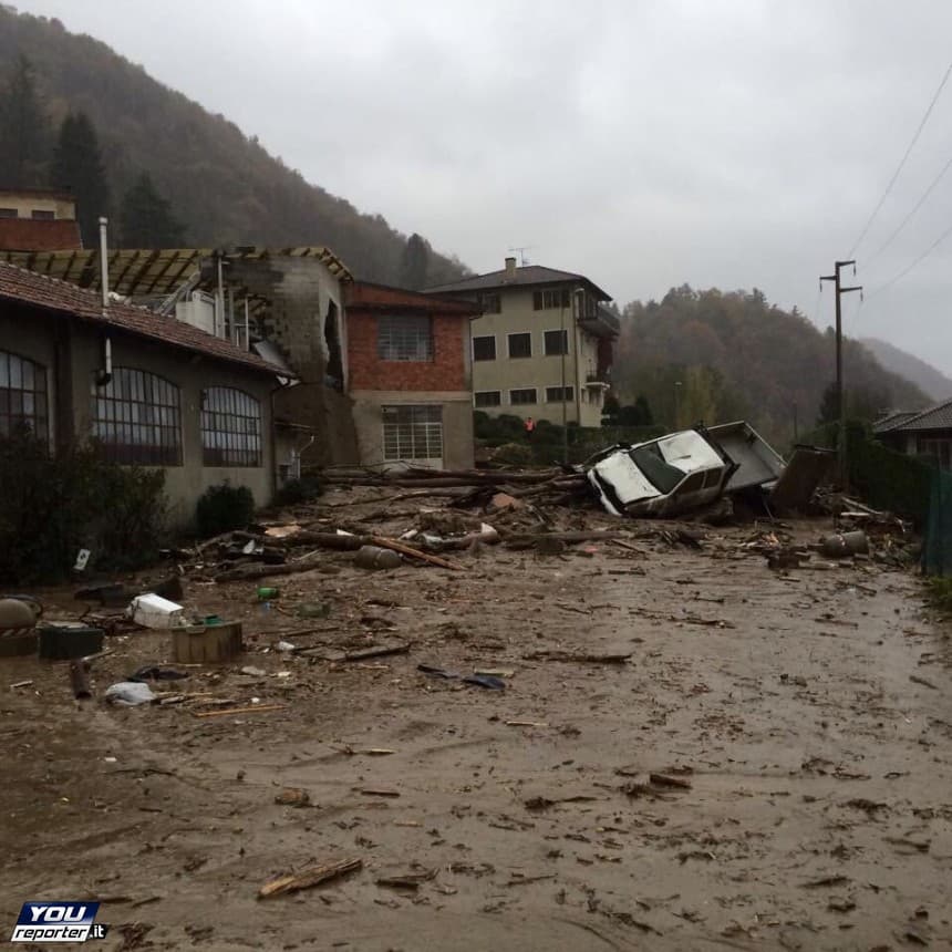 Image d'illustration pour Inondations dramatiques en Italie - Le lac Majeur déborde