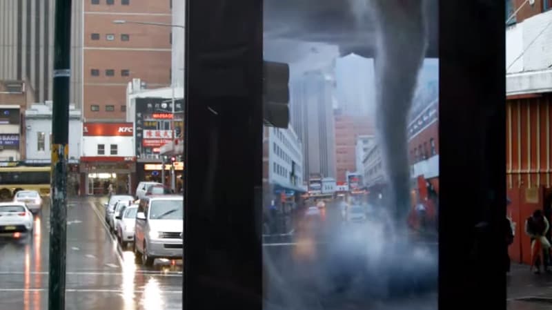 Image d'illustration pour Une tornade sur le centre-ville de Sydney en Australie ? 