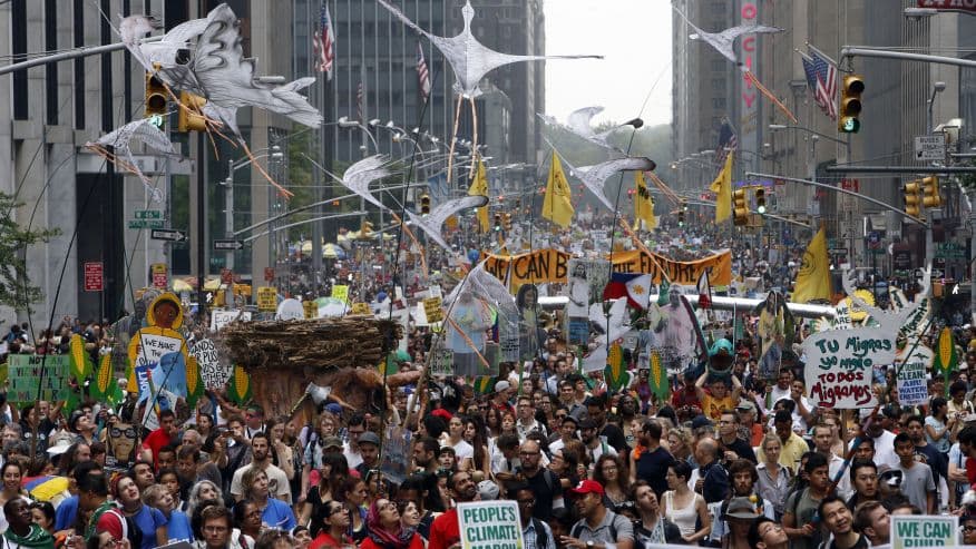 Image d'illustration pour Marche pour le climat dans 158 pays