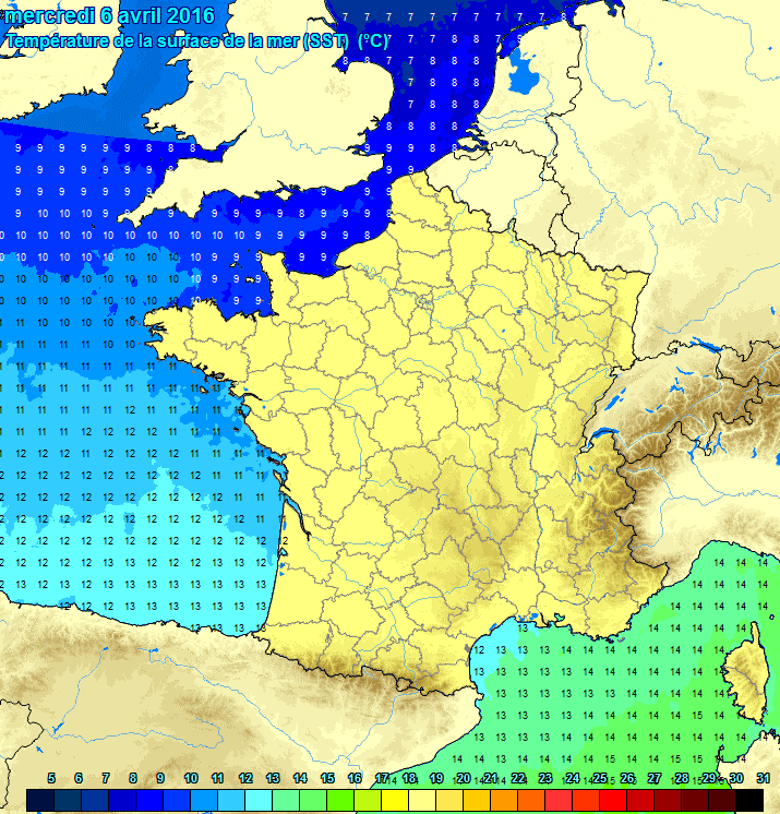 Image d'illustration pour Les vacances de printemps à la mer : la température de l'eau