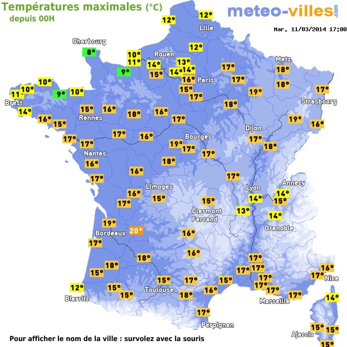 Image d'illustration pour Douceur et pics de pollution remarquables du 7 au 21 mars