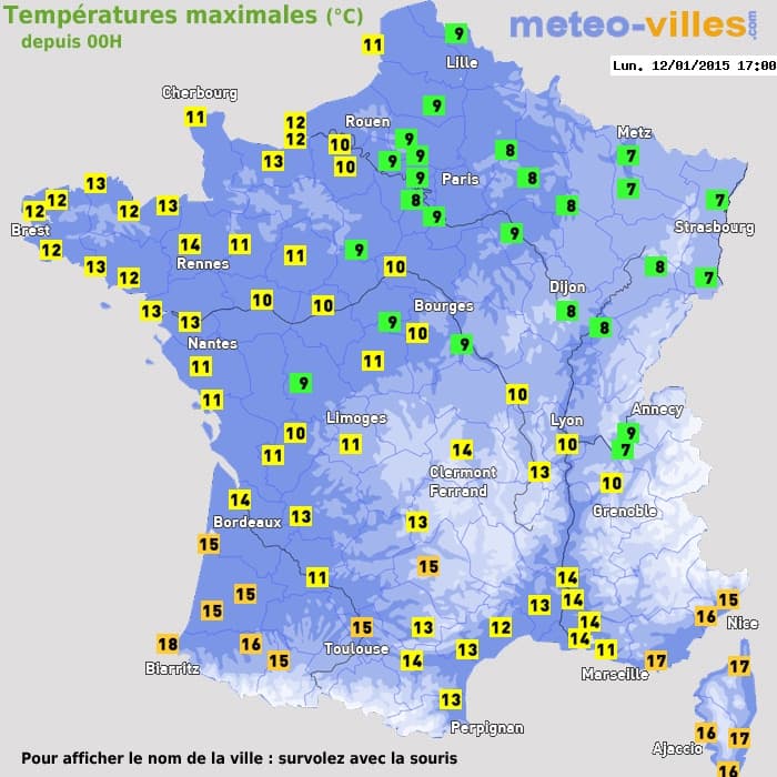 Image d'illustration pour Baisse des températures - retour de la neige en montagne