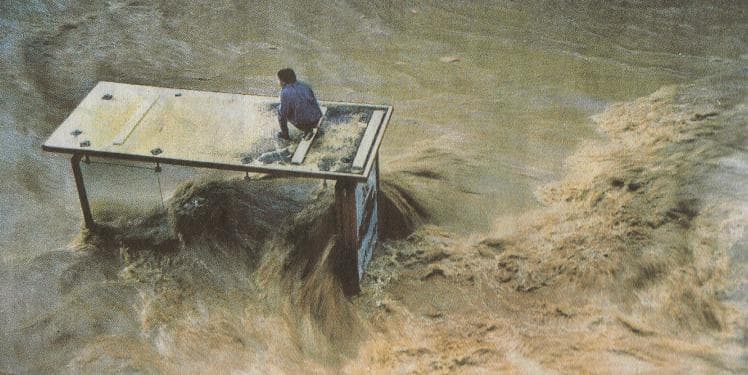 Image d'illustration pour Orage catastrophique à Nîmes le 3 octobre 1988
