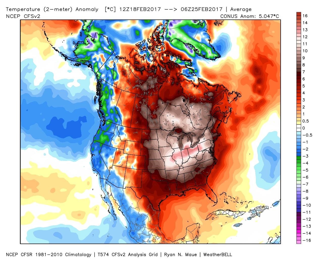 Image d'illustration pour Etats-Unis : une douceur record en Février 