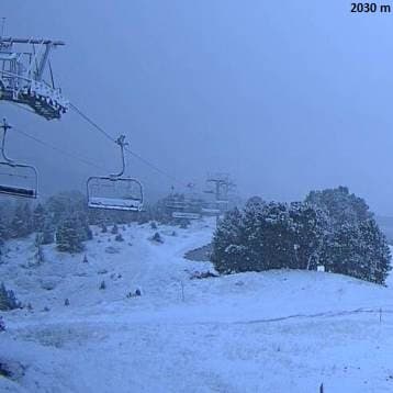 Image d'illustration pour Retour de la neige sur les Alpes et les Pyrénées