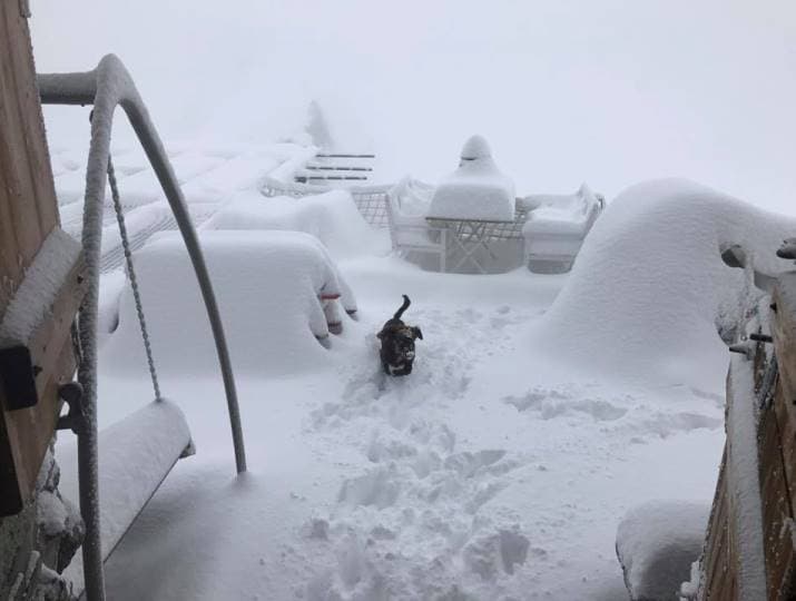 Image d'illustration pour Retour de la neige sur les Alpes et les Pyrénées