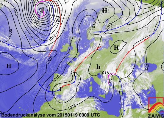Image d'illustration pour Synthèse de l'épisode neigeux du 18 au 20 janvier