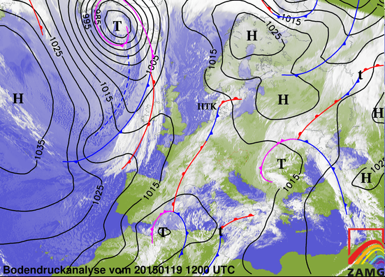 Image d'illustration pour Synthèse de l'épisode neigeux du 18 au 20 janvier