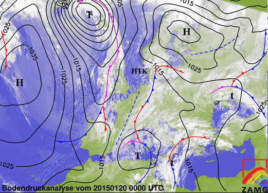 Image d'illustration pour Synthèse de l'épisode neigeux du 18 au 20 janvier