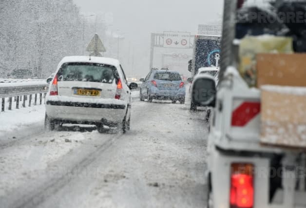Image d'illustration pour Synthèse de l'épisode neigeux du 20 au 22 janvier
