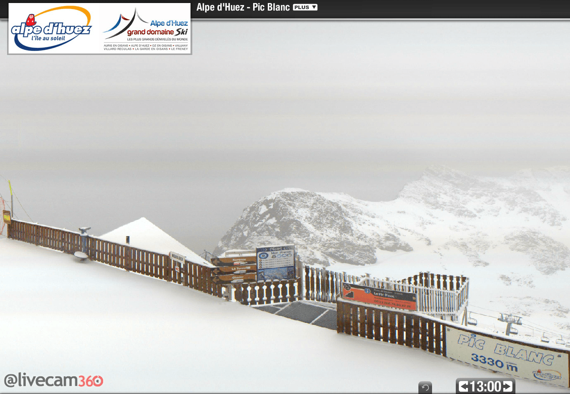 Image d'illustration pour Retour de la neige en haute montagne sur les Alpes - Risque d'avalanche