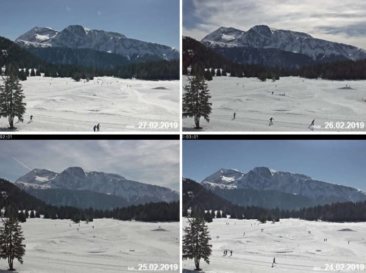 Image d'illustration pour Enneigement sur Pyrénées et Alpes & vacances de février