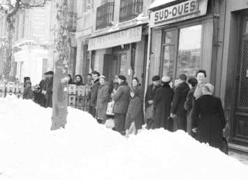 Image d'illustration pour Jusqu'à 80 cm de neige en février 1956 en Aquitaine