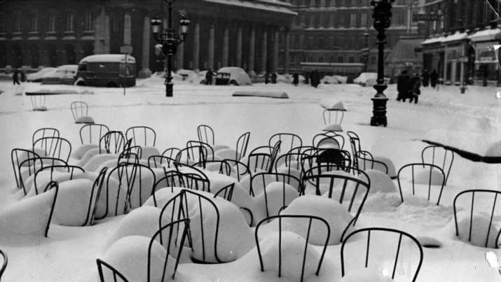Image d'illustration pour Jusqu'à 80 cm de neige en février 1956 en Aquitaine