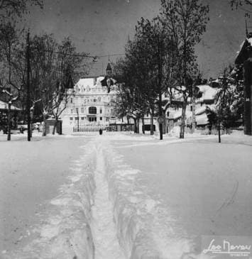 Image d'illustration pour Jusqu'à 80 cm de neige en février 1956 en Aquitaine